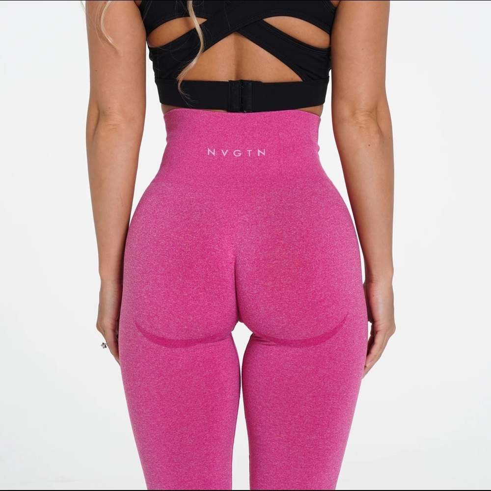 NVGTN - fuchsia seamless leggings